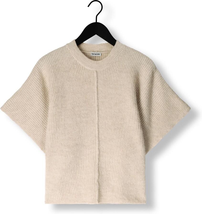 EST'SEVEN Dames Truien & Vesten Suzette Pix Beige