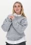 EST'SEVEN Dames Truien & Vesten Est'vetements Knitted Sweater Grijs - Thumbnail 1