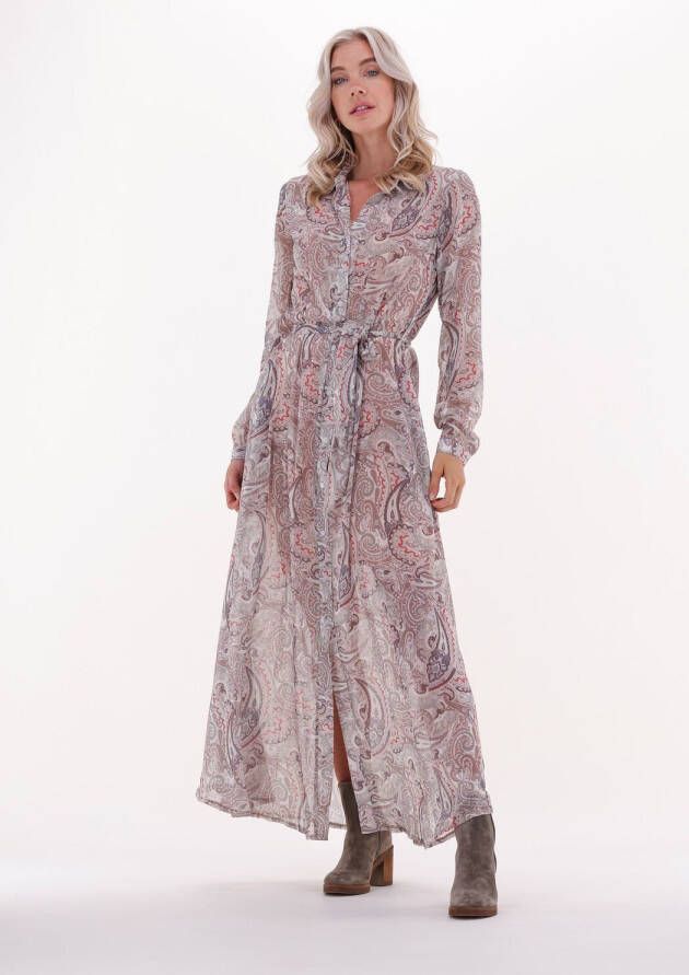 Est'Seven Dames Jurken Est maxidress Paisley Multicolor Dames