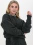 EST'SEVEN Dames Truien & Vesten Est'vetements Knitted Sweater Zwart - Thumbnail 1