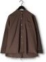 10Days Pique Geweven Shirt Bruine Blouse Brown Dames - Thumbnail 3