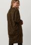 10days Bruine Mini Jurk V-neck Dress Leopard - Thumbnail 3