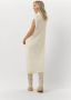 10Days Turtle Neck Midi Jurk Ecru Beige Dames - Thumbnail 3