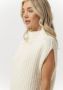 10Days Turtle Neck Midi Jurk Ecru Beige Dames - Thumbnail 4