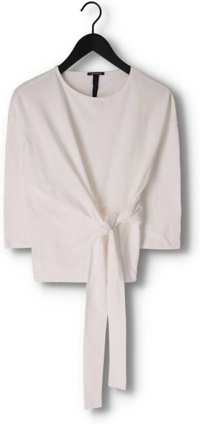 10days Ecru Top Knotted Tee