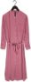10days Roze Midi Jurk Flowy Shirt Dress - Thumbnail 2