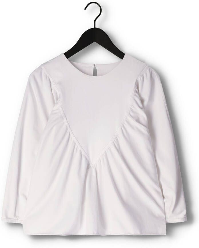10days Witte Blouse Balloon Sleeve Blouse