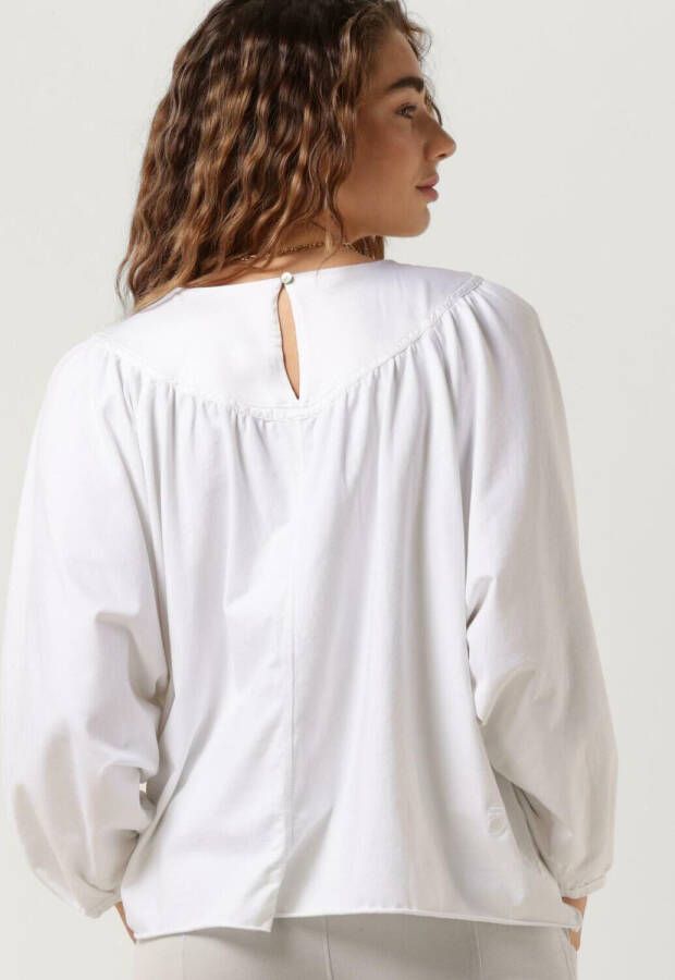 10days Witte Blouse Balloon Sleeve Blouse