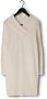 10days Witte Midi Jurk Soft Knit V-neck Dress - Thumbnail 2