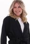 10Days Belt Wrap Blazer in Zwart Black Dames - Thumbnail 4