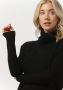 10Days Turtle Neck Midi Jurk Zwart Black Dames - Thumbnail 3