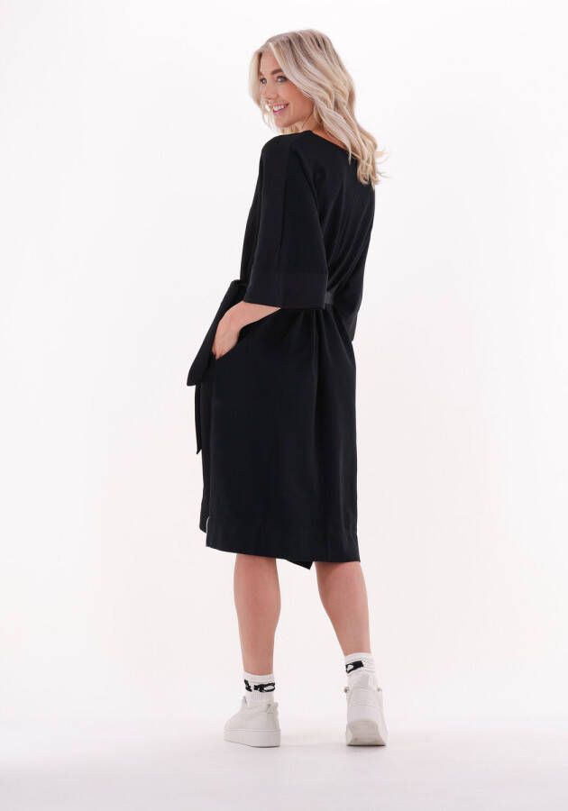 10days Zwarte Mini Jurk Kimono Tunic