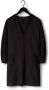 10Days Tunic Dress Waffle Zwart Black Dames - Thumbnail 4
