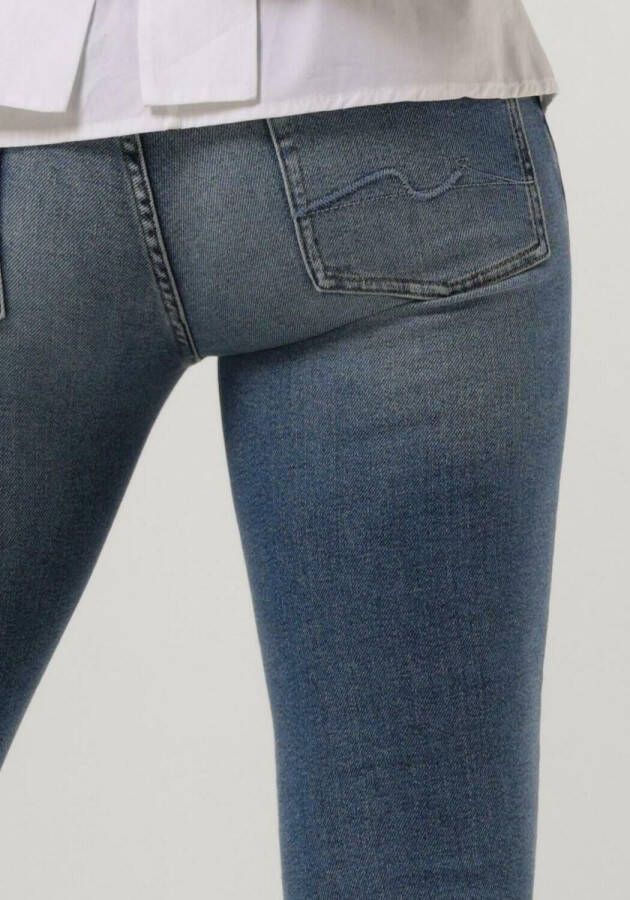 7 for all Mankind Blauwe Skinny Jeans Roxan Ankle Luxe Vintage Legend