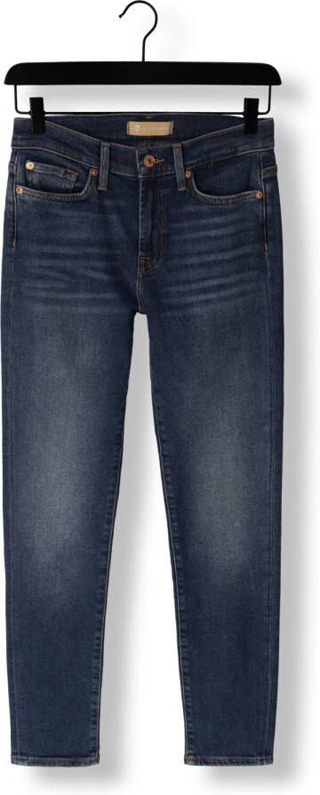 7 for all Mankind Blauwe Slim Fit Jeans Roxanne Luxe Vintage