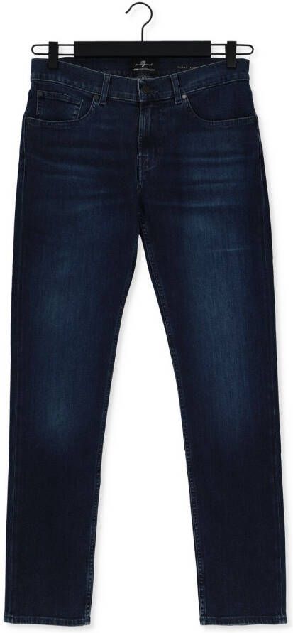7 for all Mankind Blauwe Slim Fit Jeans Slimmy Tapered Luxe Performanc