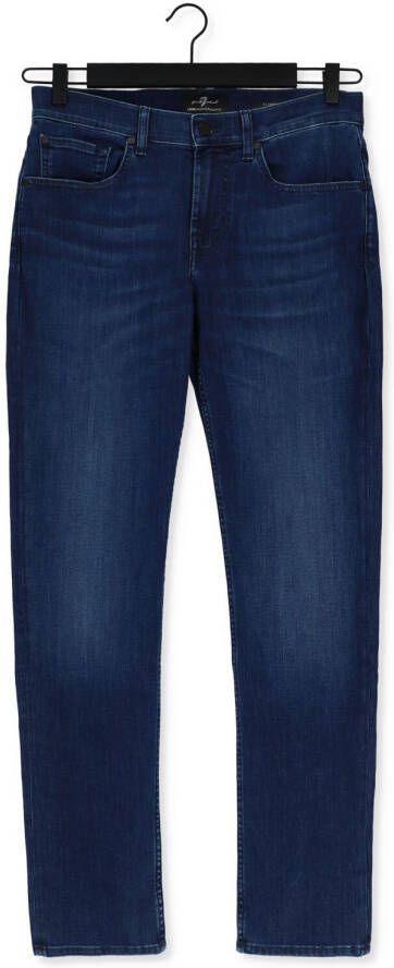 7 FOR ALL MANKIND Heren Jeans Slimmy Tapered Luxe Performanc Blauw