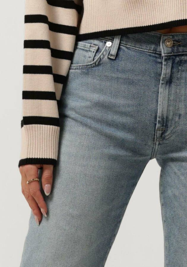 7 FOR ALL MANKIND Dames Jeans Ellie Straight Luxe Vintage Elevated Bespoke Blauw