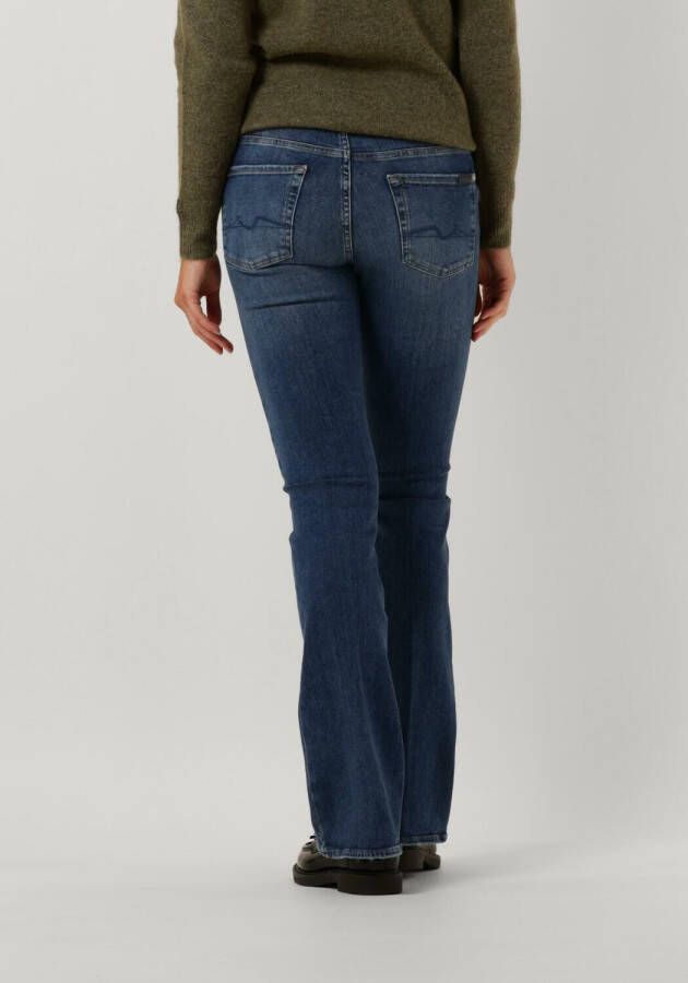 7 FOR ALL MANKIND Dames Jeans Bootcut Slim Illusion Outer Donkerblauw