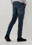 7 FOR ALL MANKIND Heren Jeans Slimmy Tapered Stretch Tek Maze Donkerblauw - Thumbnail 4