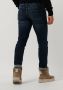 7 for all Mankind Donkerblauwe Slim Fit Jeans Slimmy Tapered Stretch Tek Native - Thumbnail 3