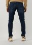 7 FOR ALL MANKIND Heren Jeans Slimmy Tapered Stretch Tek Rebus Donkerblauw - Thumbnail 5