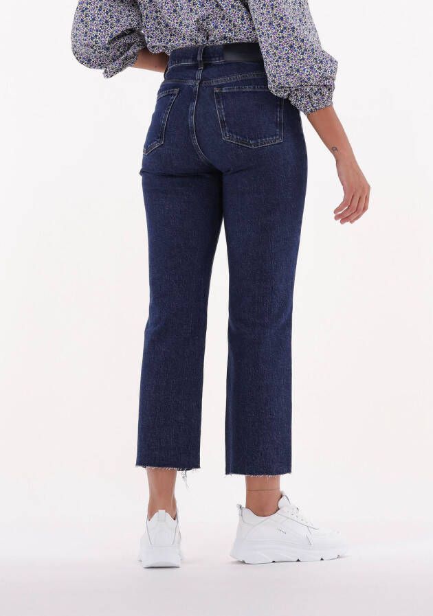 7 FOR ALL MANKIND Dames Jeans Logan Donkerblauw