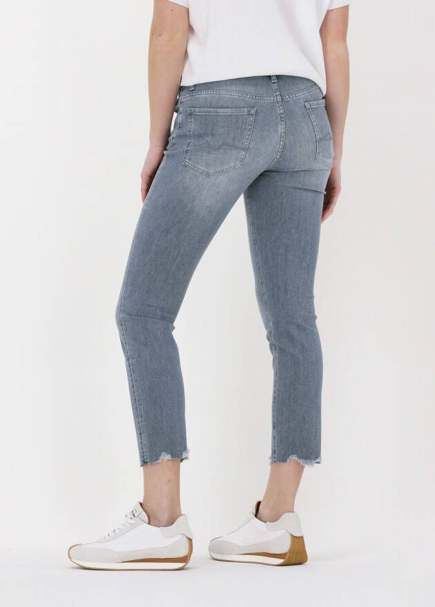 7 FOR ALL MANKIND Dames Jeans Roxanne Ankle Grijs
