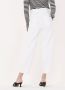 7 For All Mankind Dames Ease Dylan Mom Jeans White Dames - Thumbnail 3