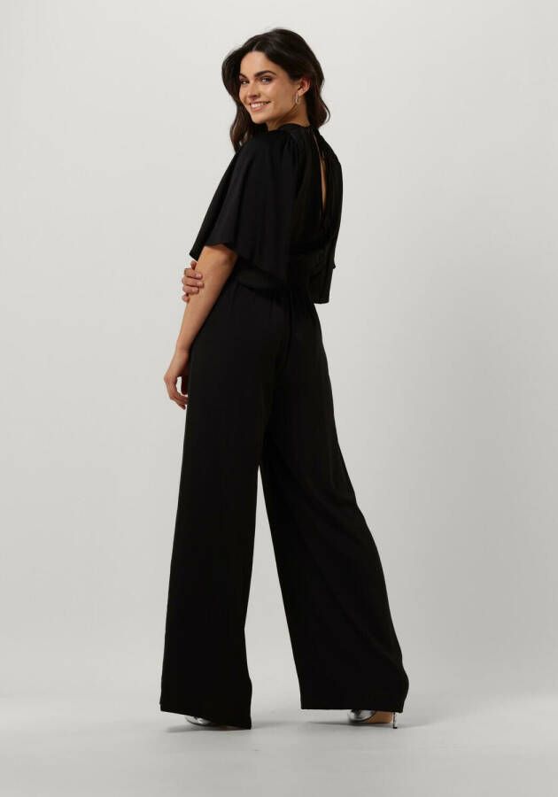 ACCESS Dames Jumpsuits Jumpsuit With Batwing Sleeves Zwart