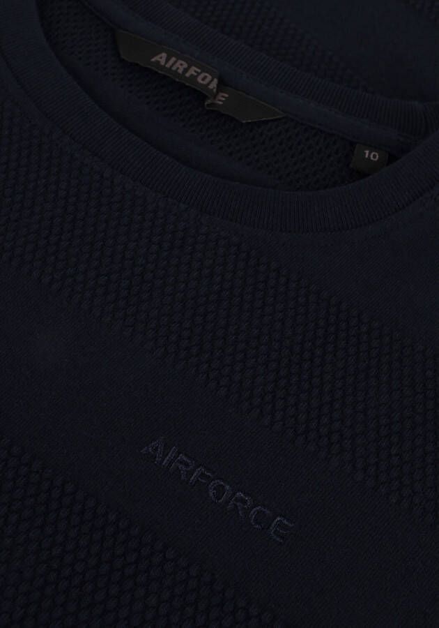 Airforce Donkerblauwe T-shirt Geb0955