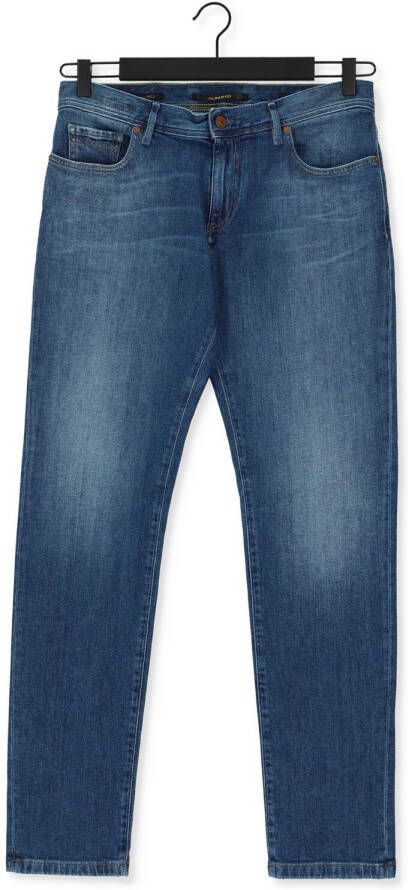 ALBERTO Heren Jeans Slim Organic Denim Blauw