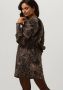 Alix The Label Luxe Viscose Jurk met All-Over Print Multicolor Dames - Thumbnail 5
