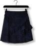 ALIX THE LABEL Dames Rokken Graphic Raffle Skirt Donkerblauw - Thumbnail 4