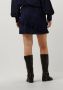 ALIX THE LABEL Dames Rokken Graphic Raffle Skirt Donkerblauw - Thumbnail 5