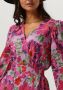 ALIX THE LABEL Dames Jurken Ladies Woven Painted Flower Broderie Dress Multi - Thumbnail 3