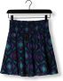 ALIX THE LABEL Dames Rokken Ladies Woven Ikat Mini Skirt Paars - Thumbnail 4