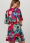 ALIX THE LABEL Dames Jurken Flowers Structured Chiffon Dress Roze - Thumbnail 5