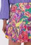 ALIX THE LABEL Dames Rokken Woven Flower Mini Skirt Roze - Thumbnail 4