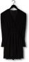 ALIX THE LABEL Dames Jurken Ladies Knitted Glitter Dress Zwart - Thumbnail 2