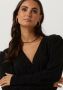 ALIX THE LABEL Dames Jurken Ladies Knitted Glitter Dress Zwart - Thumbnail 4