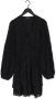 Alix the Label Zwarte Mini Jurk Ladies Woven Broderie Chiffon Dress - Thumbnail 2