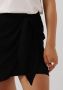 ALIX THE LABEL Dames Rokken Ladies Woven Short Skirt Zwart - Thumbnail 4