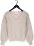 American Dreams Milana ls Mohair gebreide trui Beige Dames - Thumbnail 3