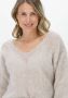 American Dreams Milana ls Mohair gebreide trui Beige Dames - Thumbnail 5