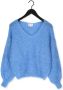 AMERICAN DREAMS Dames Truien & Vesten Milana Ls Mohair Knit Blauw - Thumbnail 3