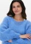 AMERICAN DREAMS Dames Truien & Vesten Milana Ls Mohair Knit Blauw - Thumbnail 5