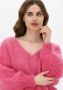 AMERICAN DREAMS Dames Truien & Vesten Milana Ls Mohair Knit Roze - Thumbnail 4