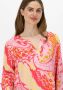 ANA ALCAZAR Dames Jurken Tunic Dress Okotex 100 Fsc Roze - Thumbnail 4
