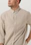 ANERKJENDT Heren Overhemden Akkonrad Melange Shirt Beige - Thumbnail 2